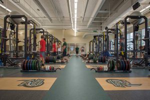 UNC 49ers Weight Room