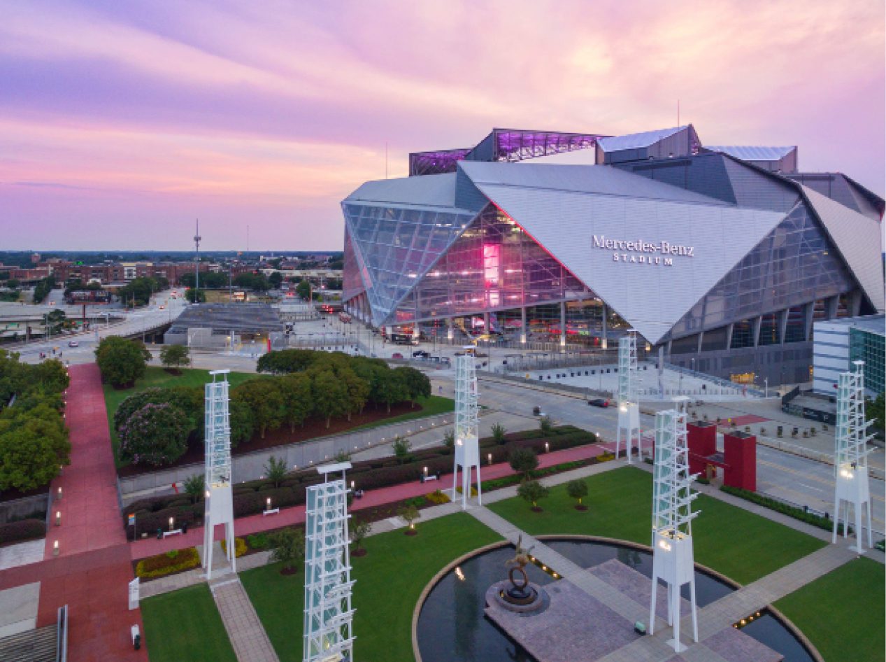 MercedesBenz Stadium Atlanta, H.J. Russell & Company