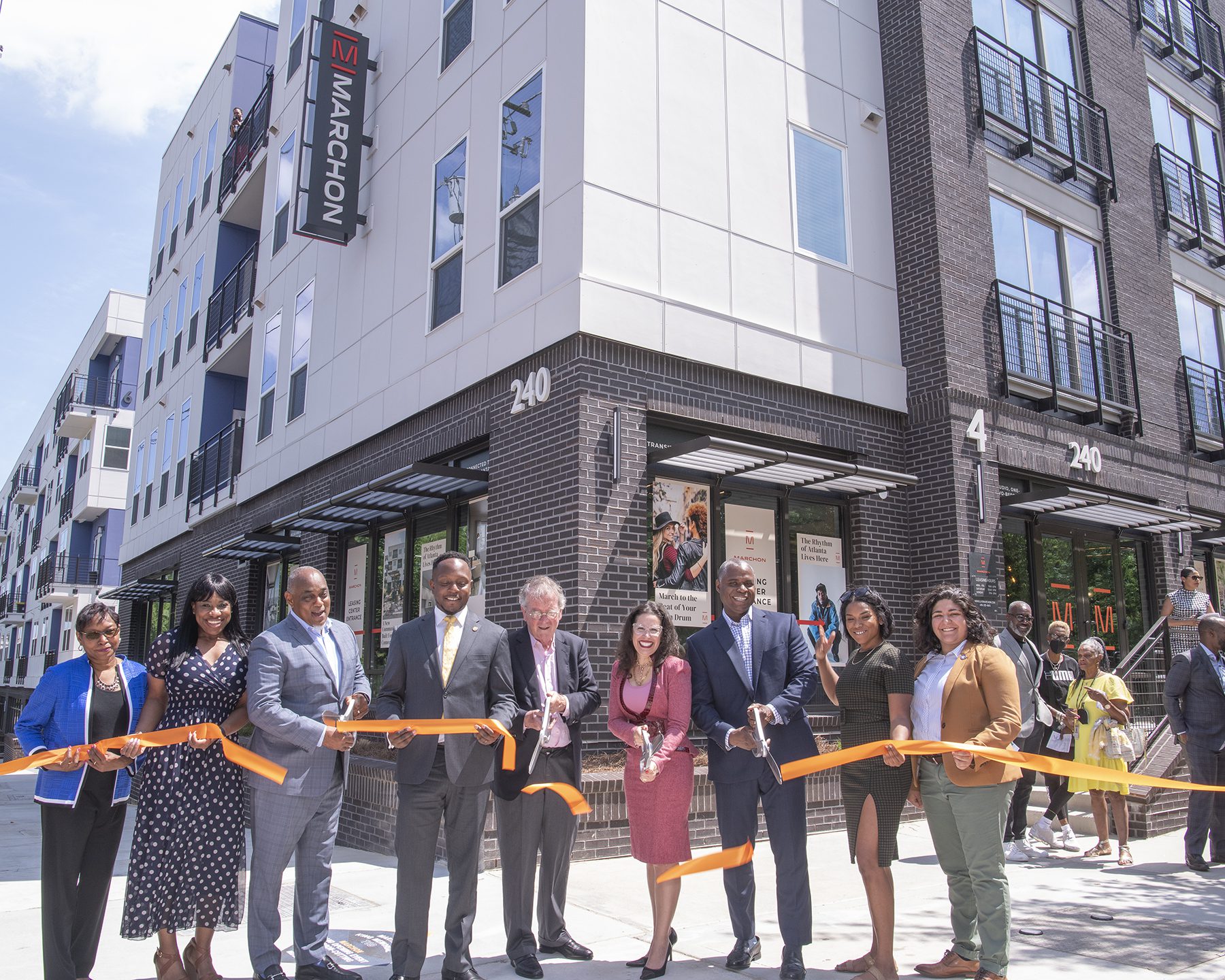 MARCHON Ribbon Cutting Presenters